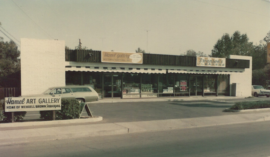 Historic Hamel Art Gallery storefront